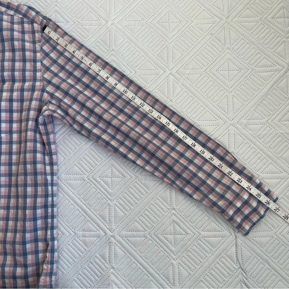 J. Crew Flex Washed Slim Fit Button Down Long Sleeve Shirt Size Large